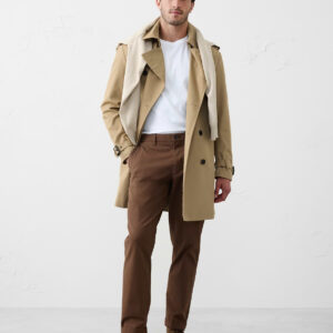 Home classic trench coat