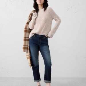 girlfriend mid rise jean