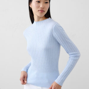 Витрина merino wool ribbed sweater