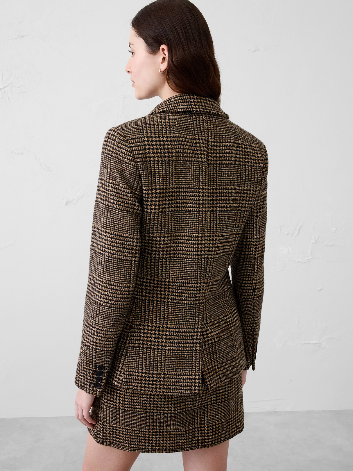 plaid blazer plaid blazer