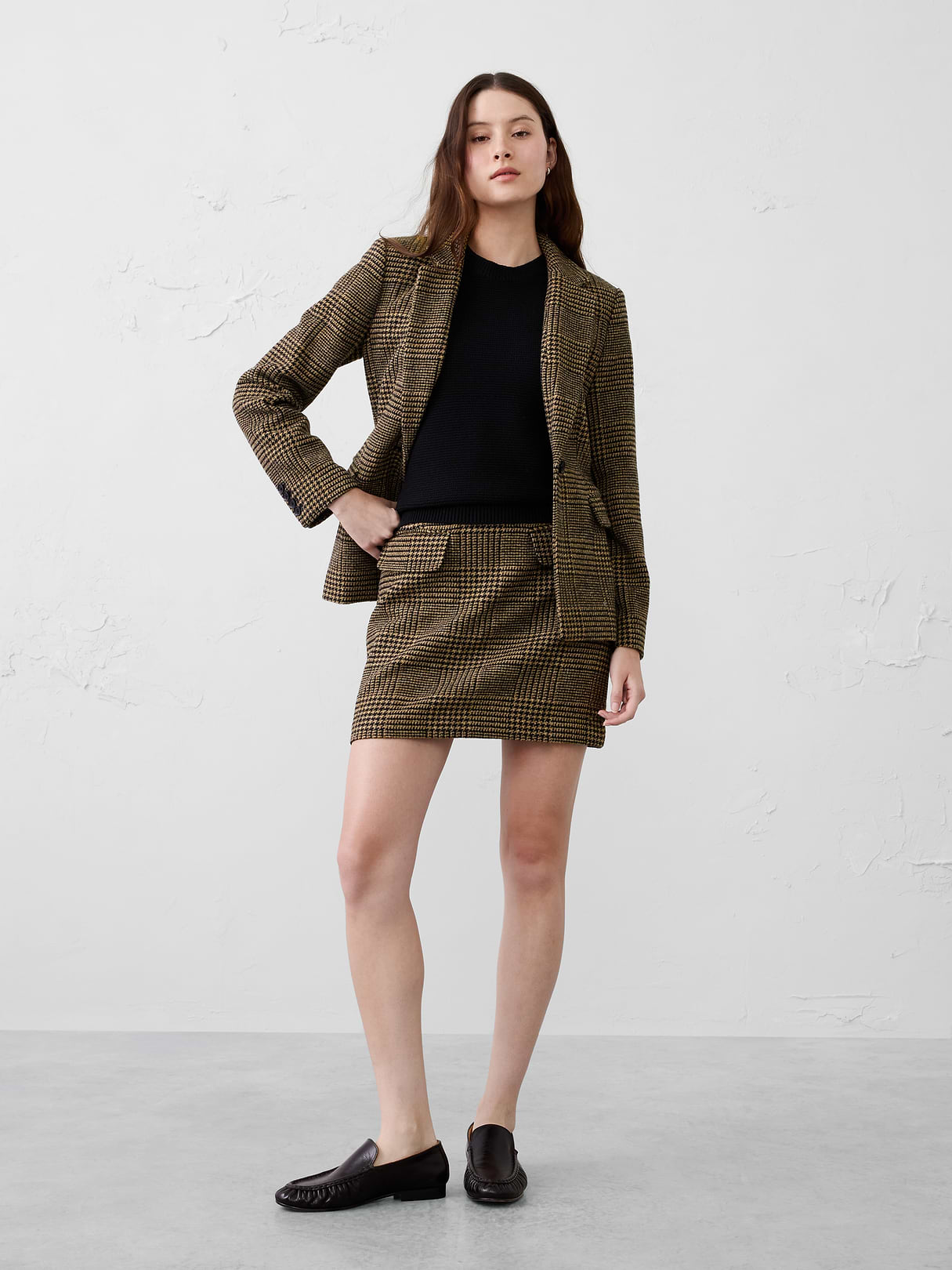 plaid blazer plaid blazer