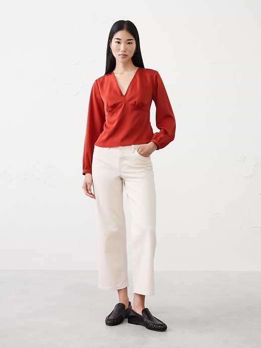 tie front top tie front top
