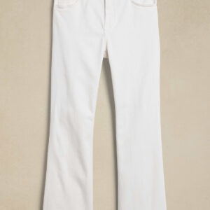 high rise bootcut cropped jean