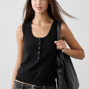 henley sweater tank