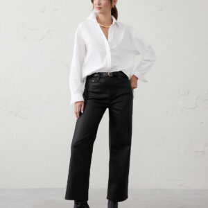 Витрина straight high rise coated jean