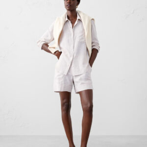 perfect linen blend shirt