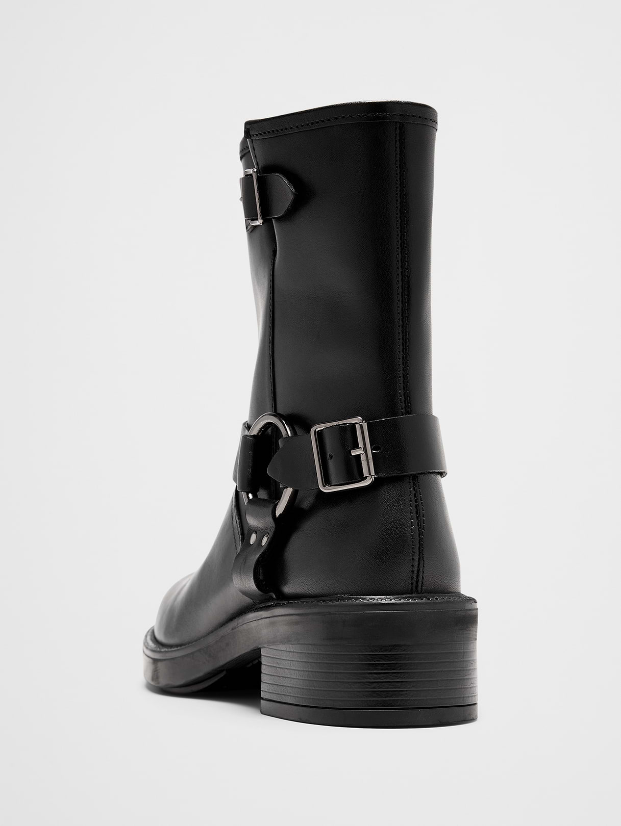 leather moto boot leather moto boot