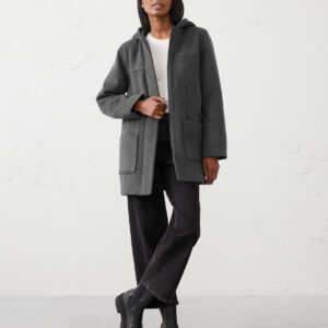 Витрина melton hooded jacket