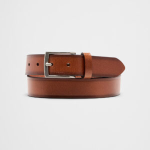leather scored edge belt