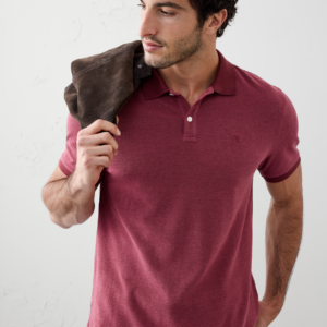 standard fit pique polo