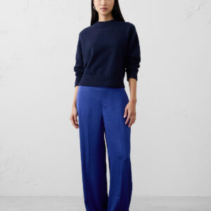 hayden wide leg high rise silky pull on pant