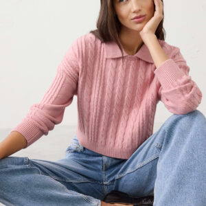 Витрина perfectly soft cable sweater
