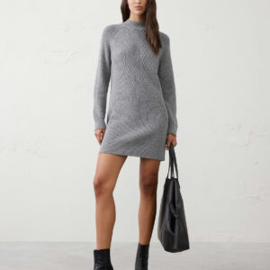 cozy mini sweater dress