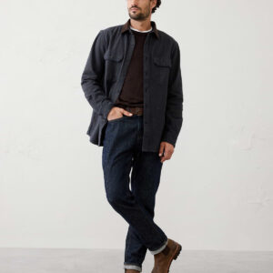 standard fit heavyweight flannel shirt
