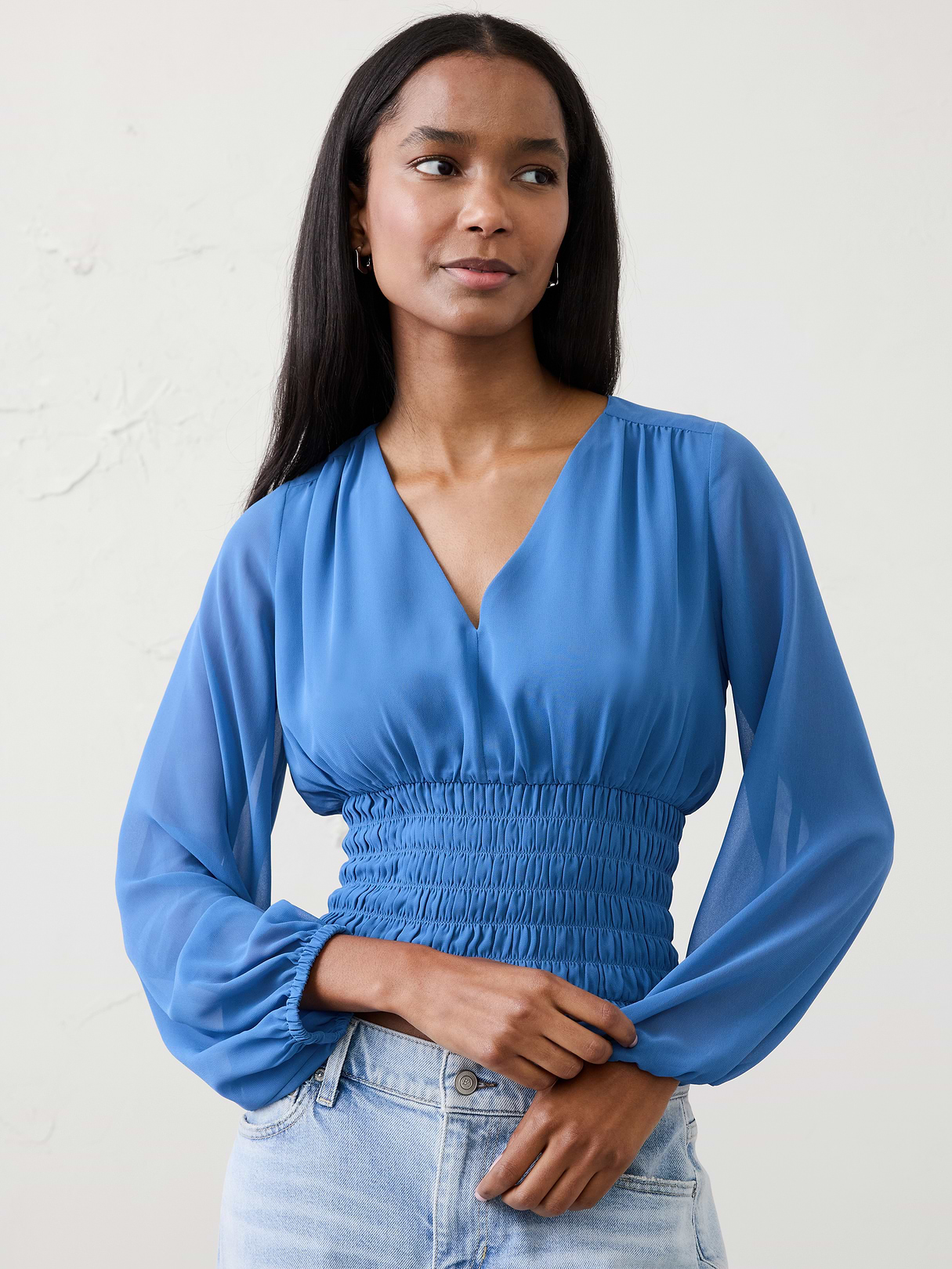 ruched v neck top ruched v neck top