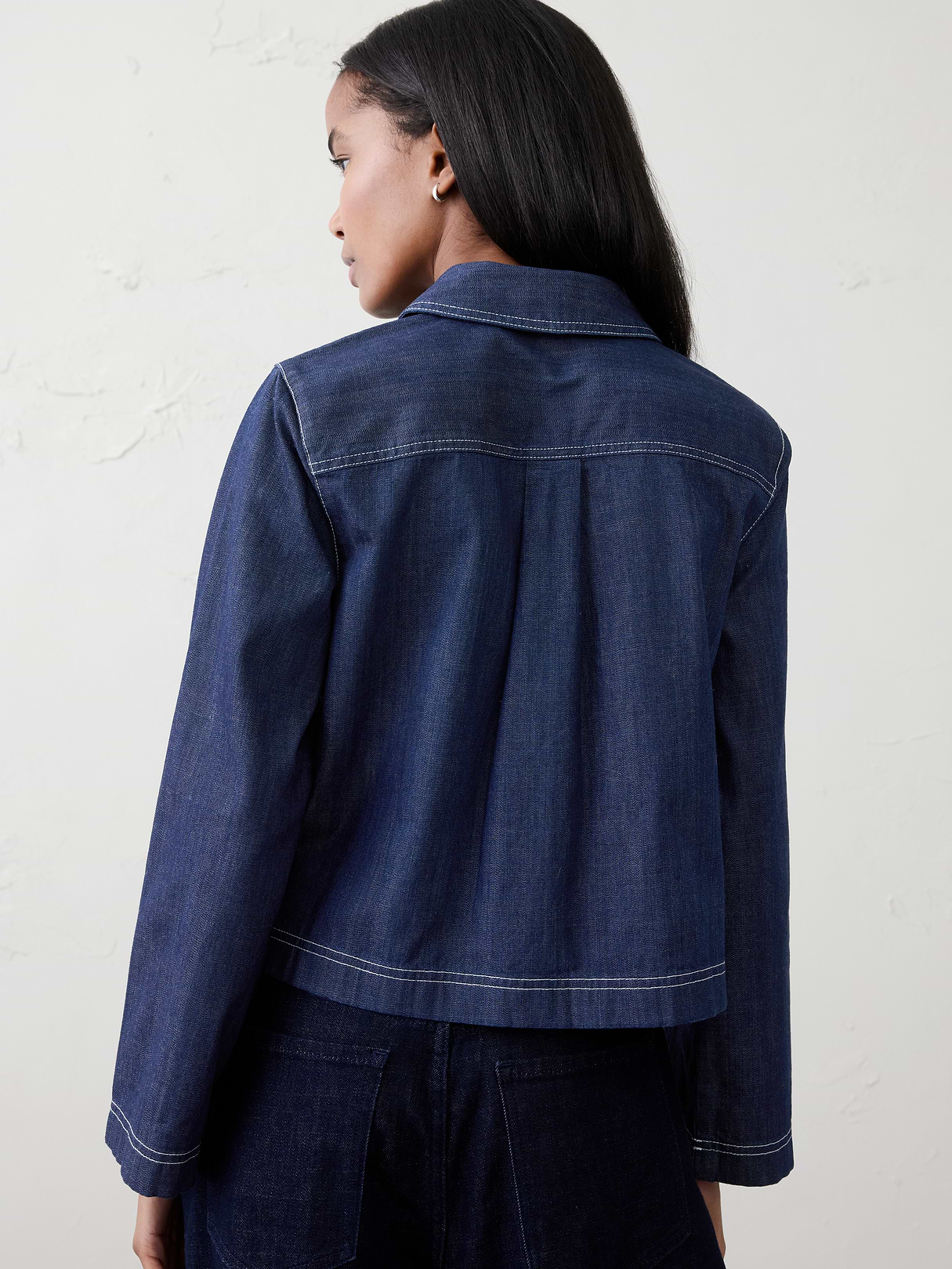 chambray popover top chambray popover top