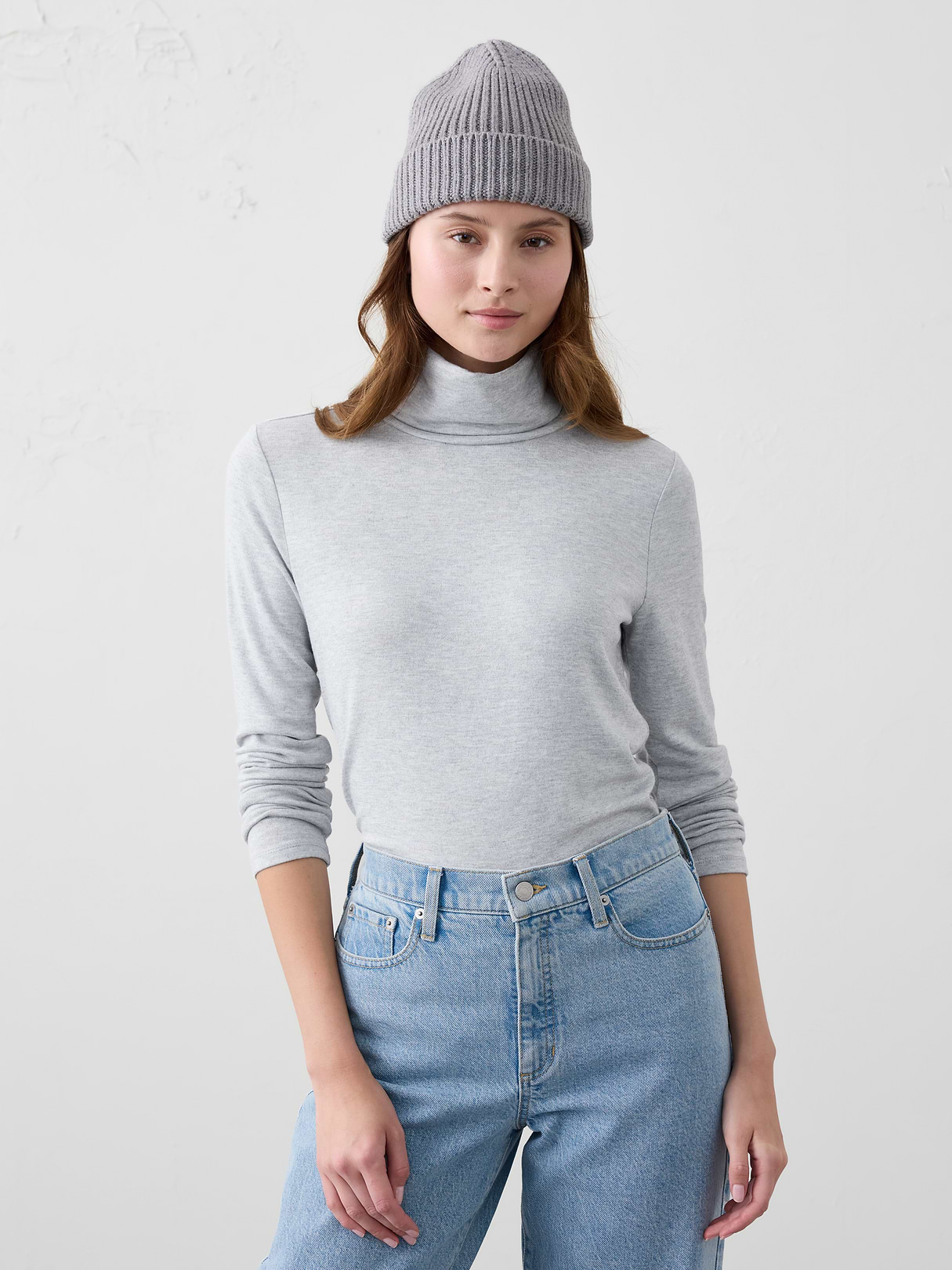 soft luxe turtleneck top soft luxe turtleneck top