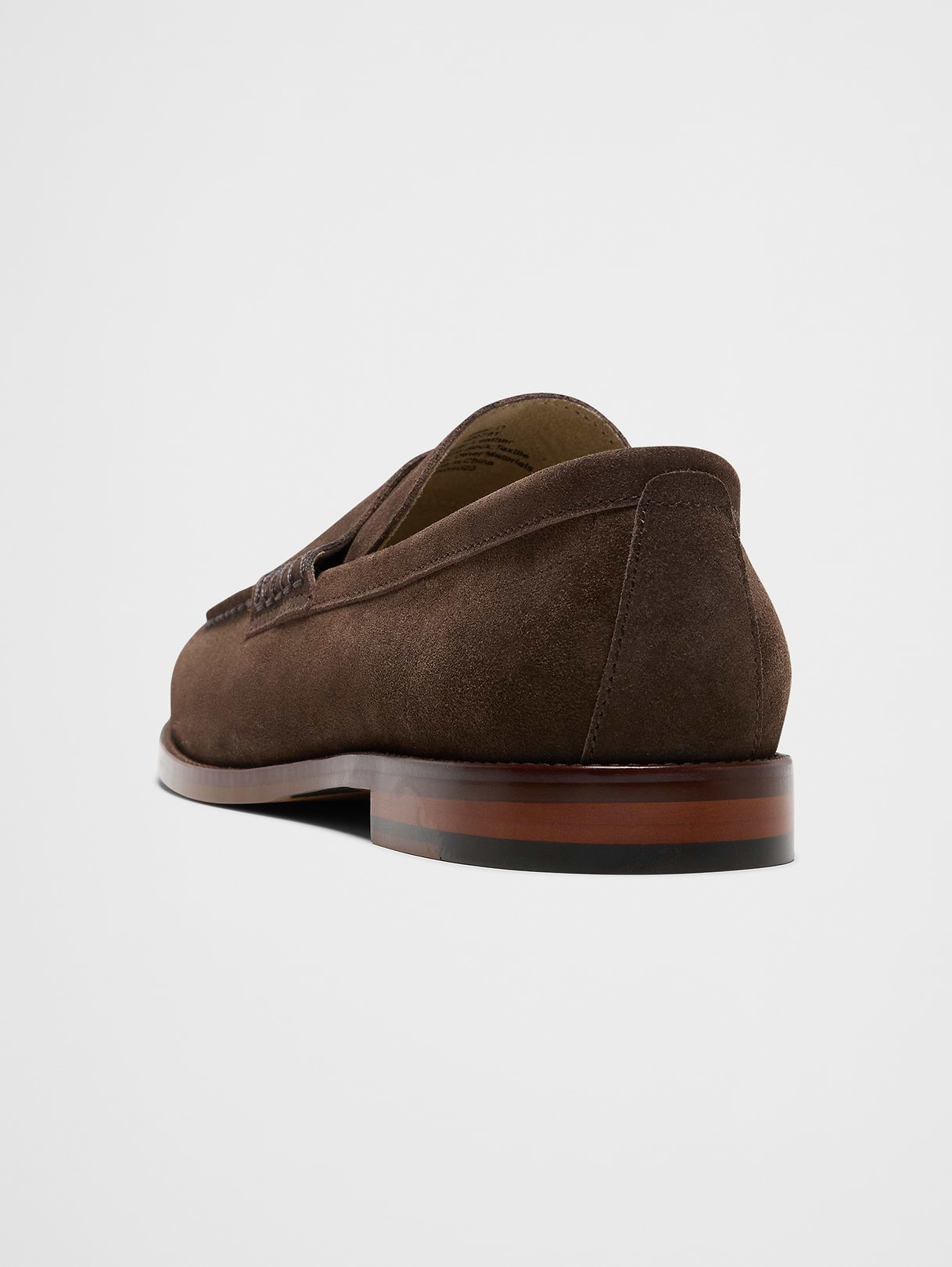 classic suede penny loafer classic suede penny loafer