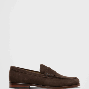 classic suede penny loafer