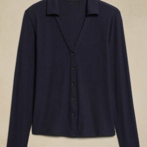 collared drop needle shirt