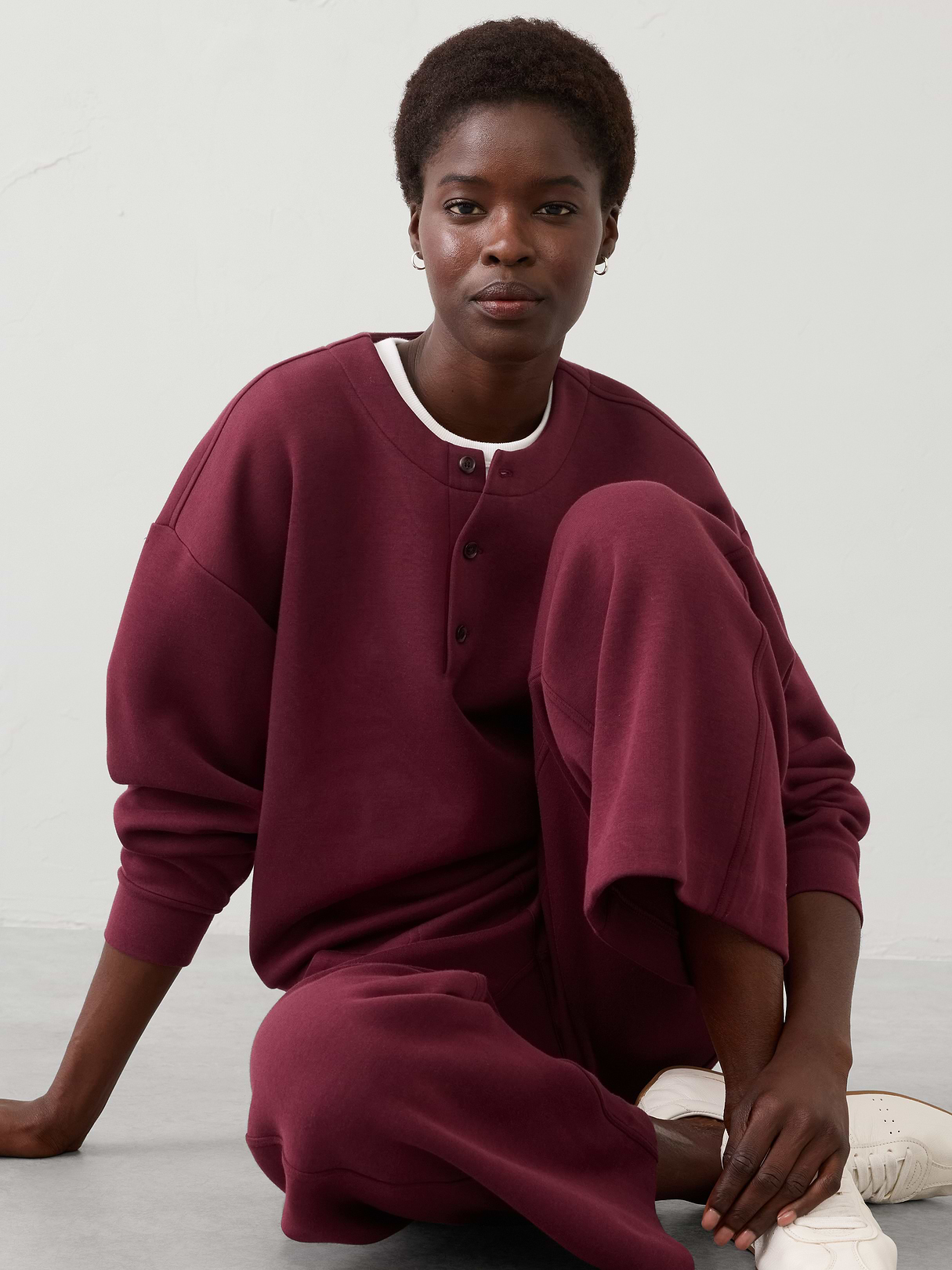 weekender henley sweatshirt weekender henley sweatshirt