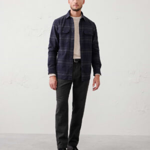 Home slim fit brushed pant