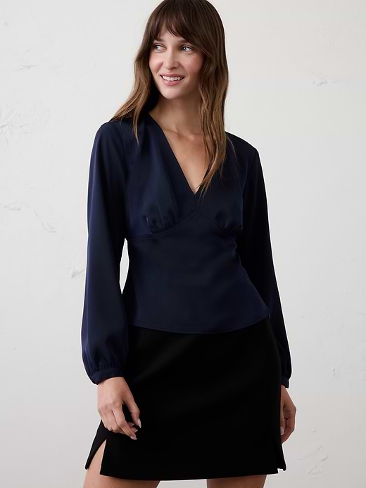 tie front top tie front top