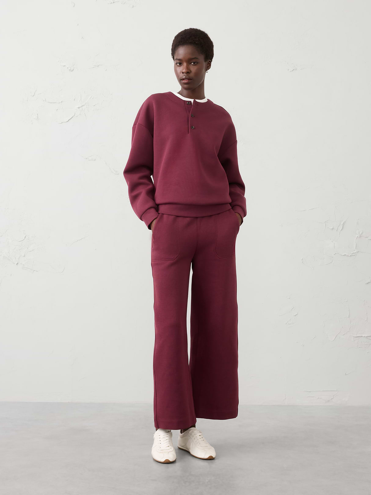 weekender henley sweatshirt weekender henley sweatshirt
