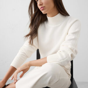Витрина oversized turtleneck cropped sweater