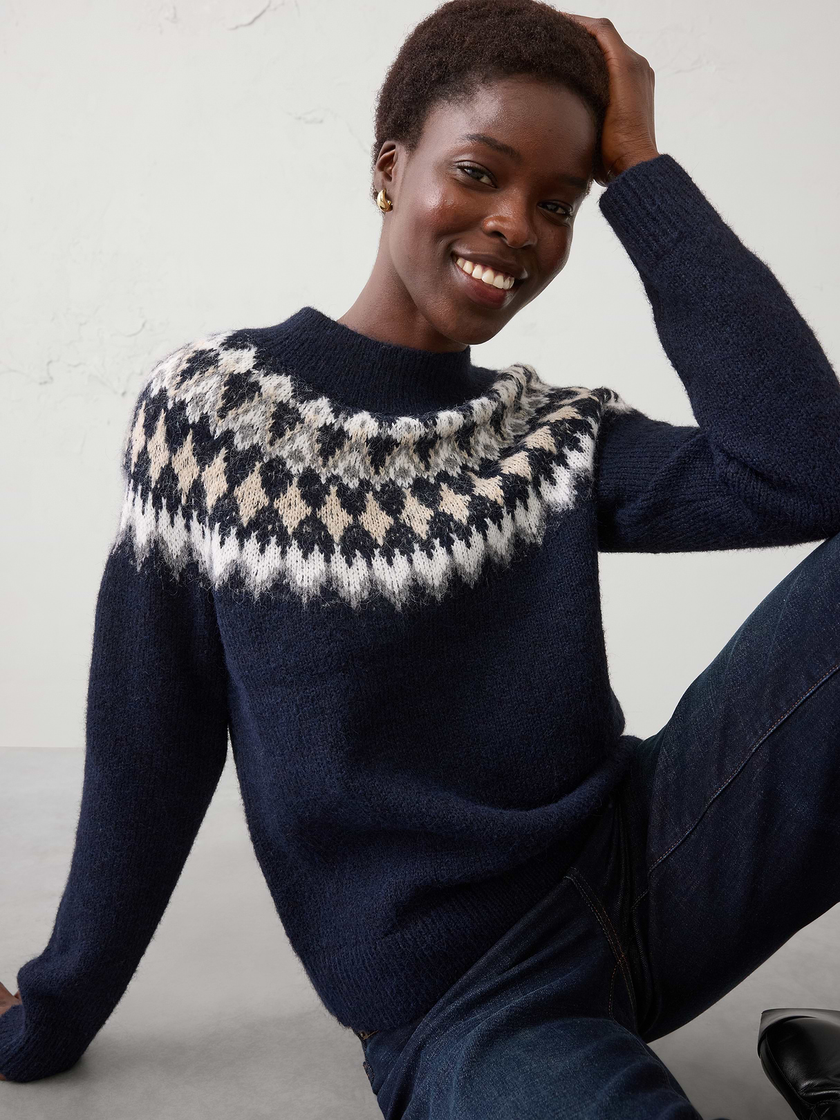 brushed pullover sweater brushed pullover sweater