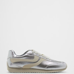 vegan leather trainer sneaker