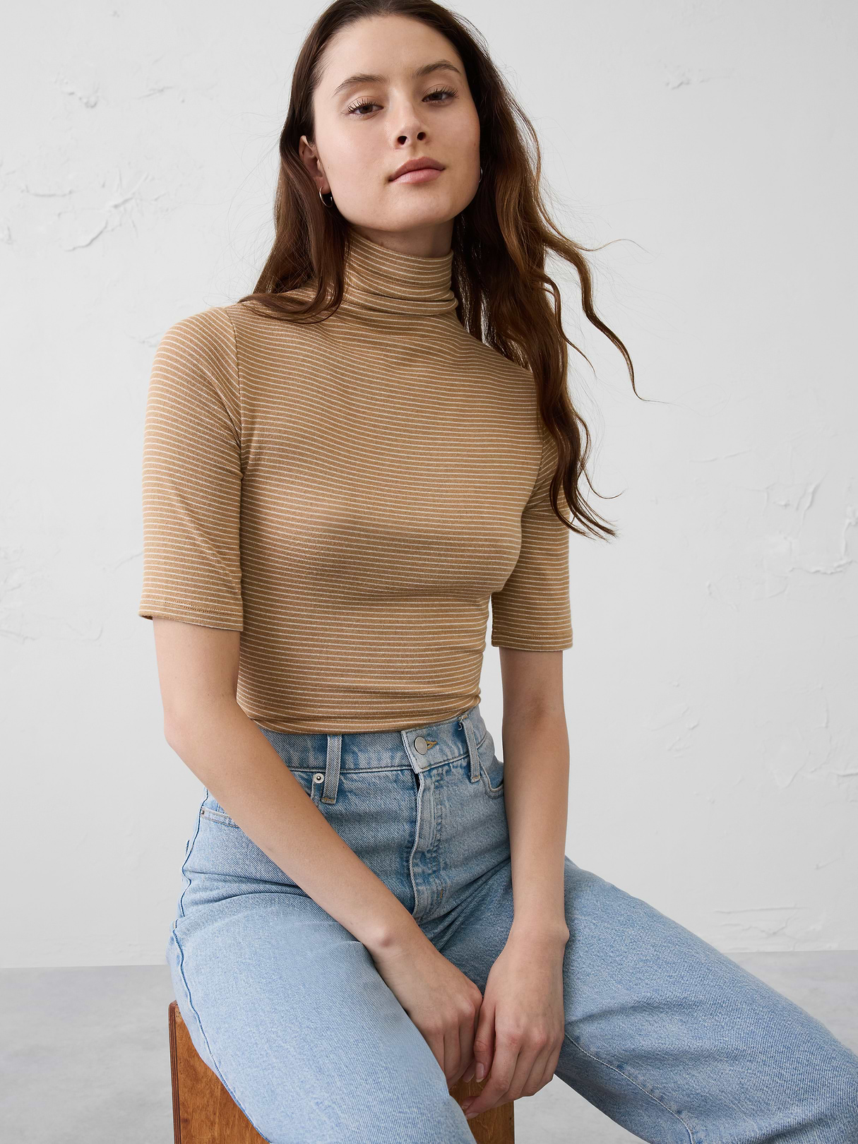 soft luxe turtleneck top soft luxe turtleneck top