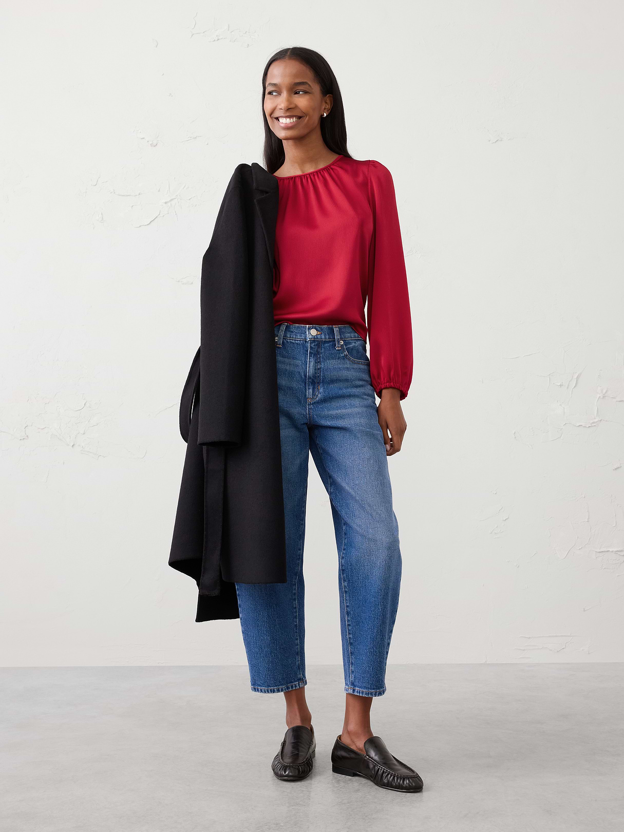 volume sleeve top volume sleeve top
