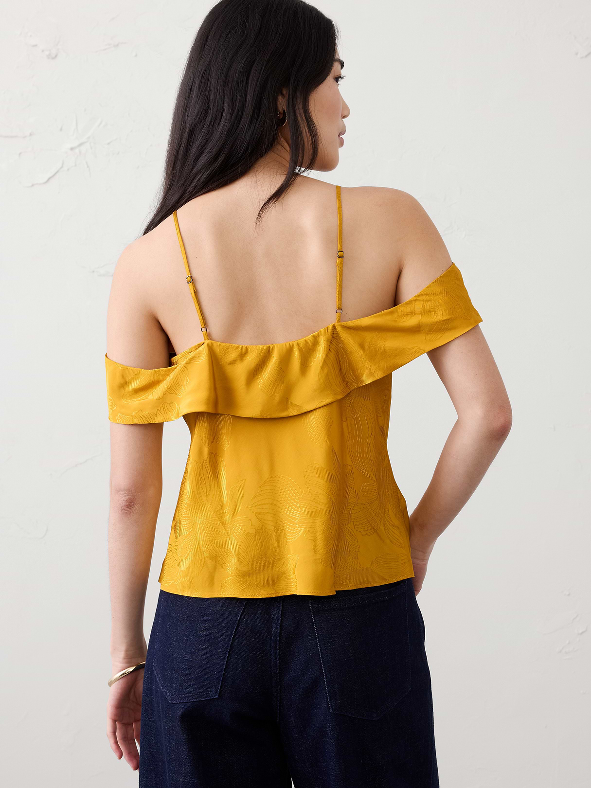 strappy draped top strappy draped top
