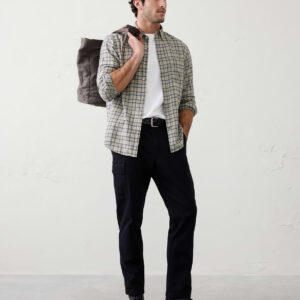 slim fit textured shirt