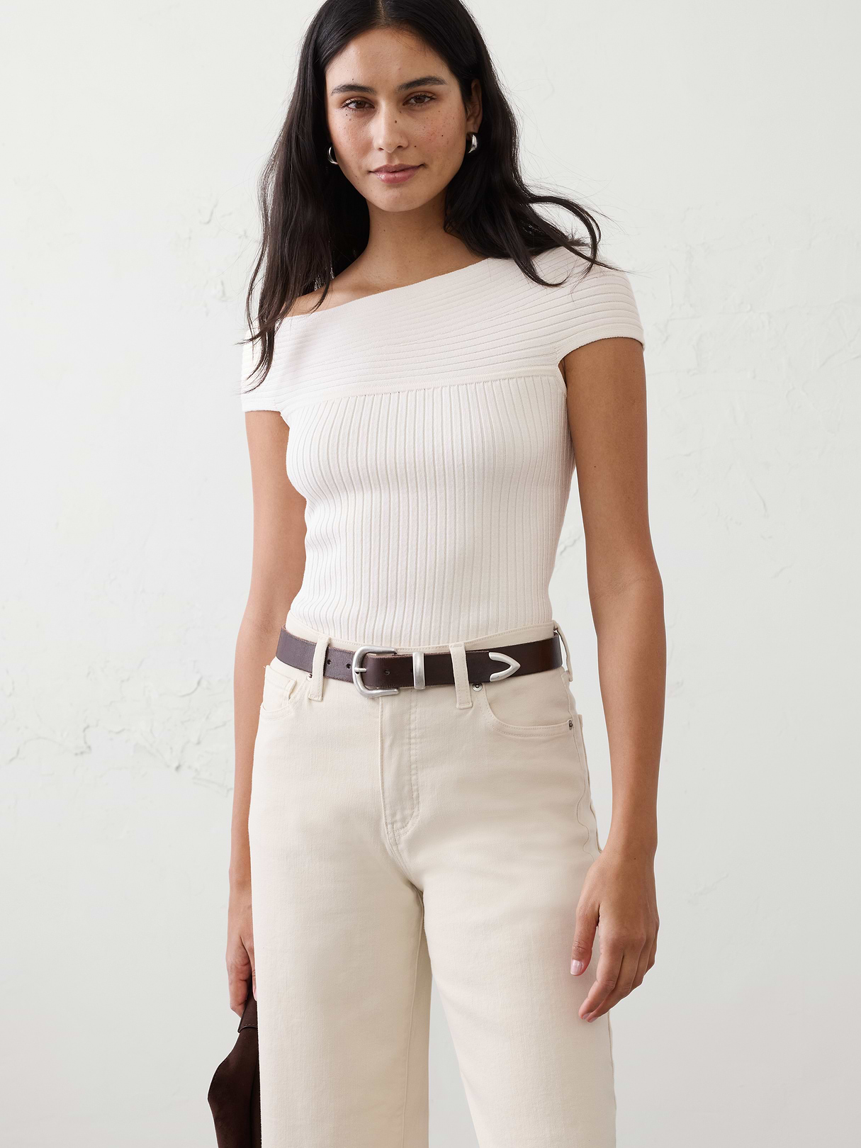 asymmetrical ribbed sweater asymmetrical ribbed sweater