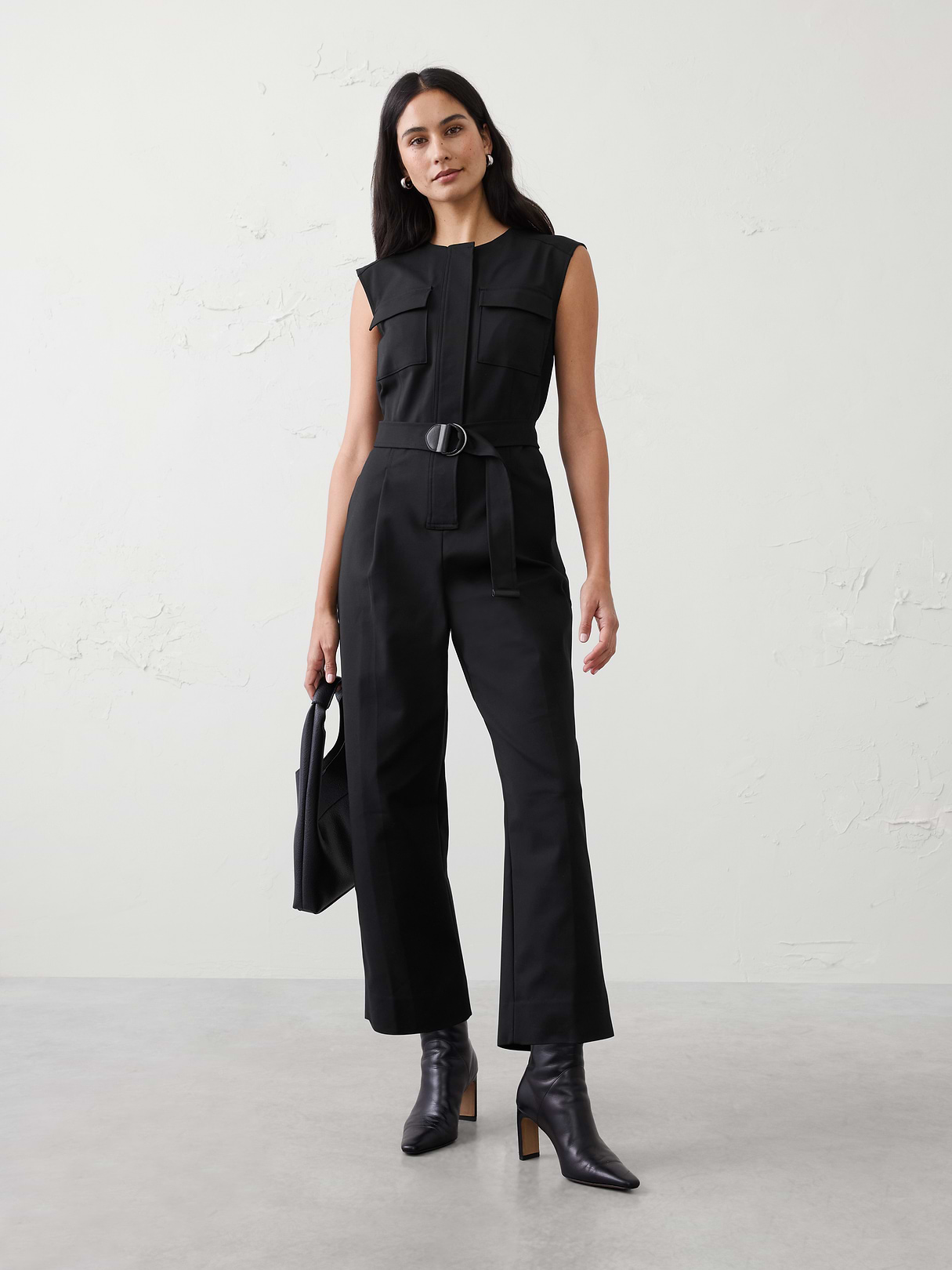 utility sateen jumpsuit utility sateen jumpsuit