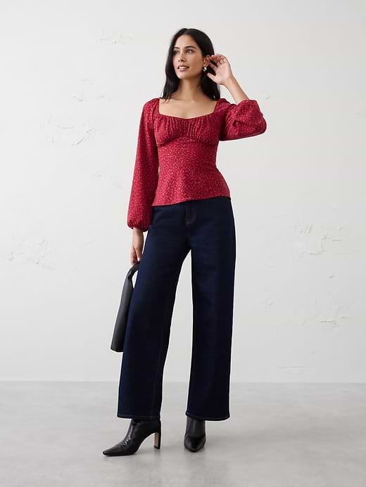 tie front top tie front top