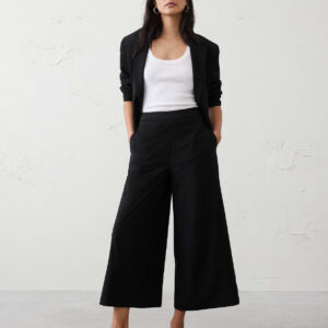 anyday wide leg high rise airstretch cropped pant