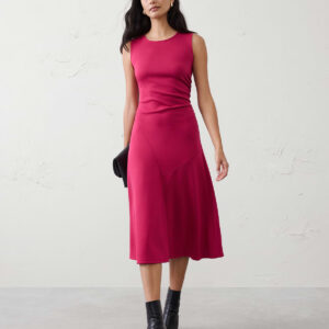 soft touch midi dress