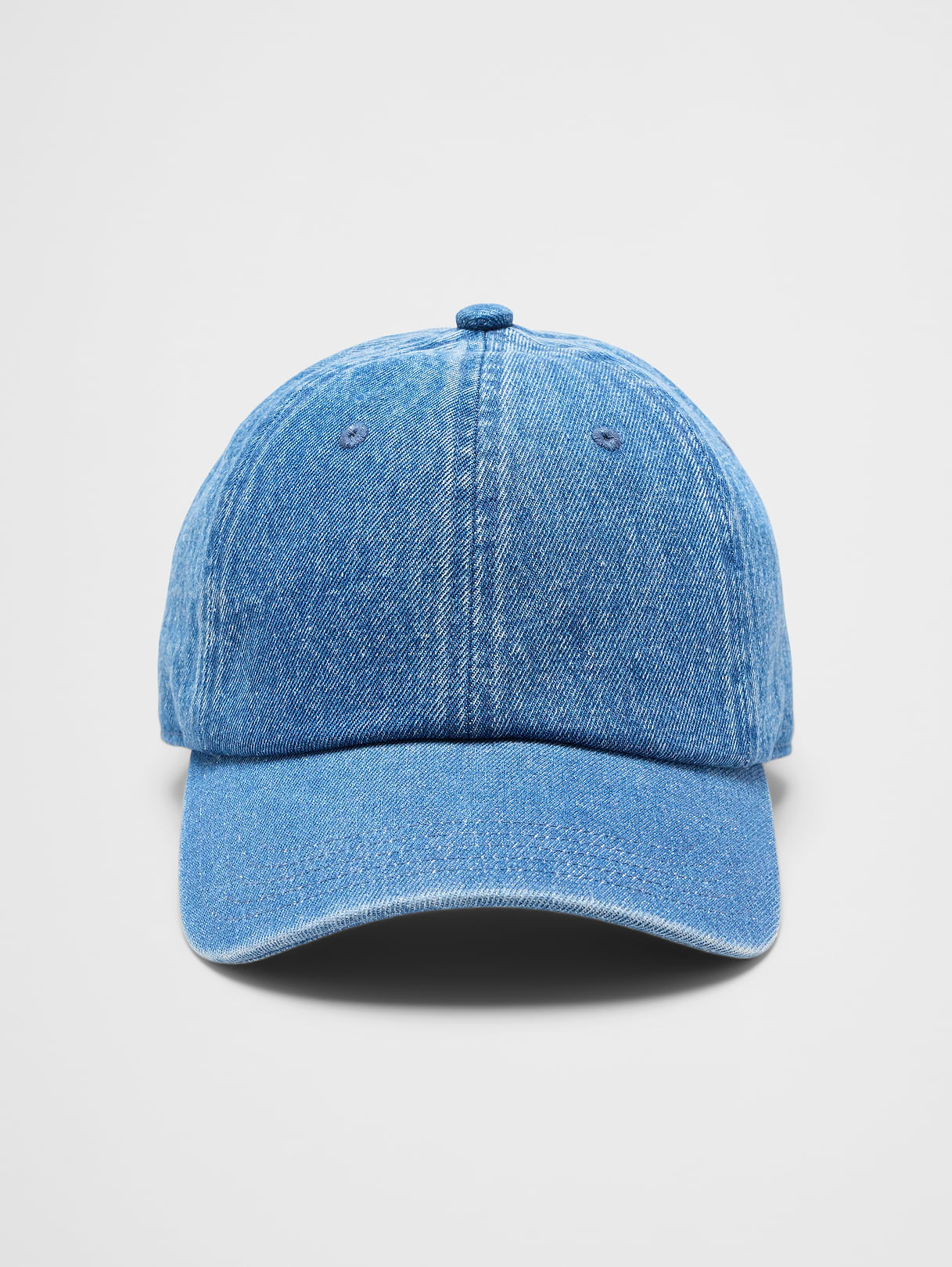 washed denim baseball cap washed denim baseball cap