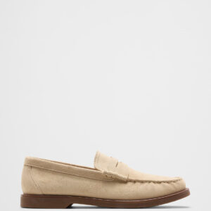 soft suede loafer