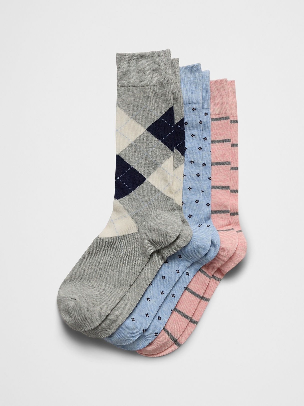 pink trouser sock (3 pack) pink trouser sock (3 pack)