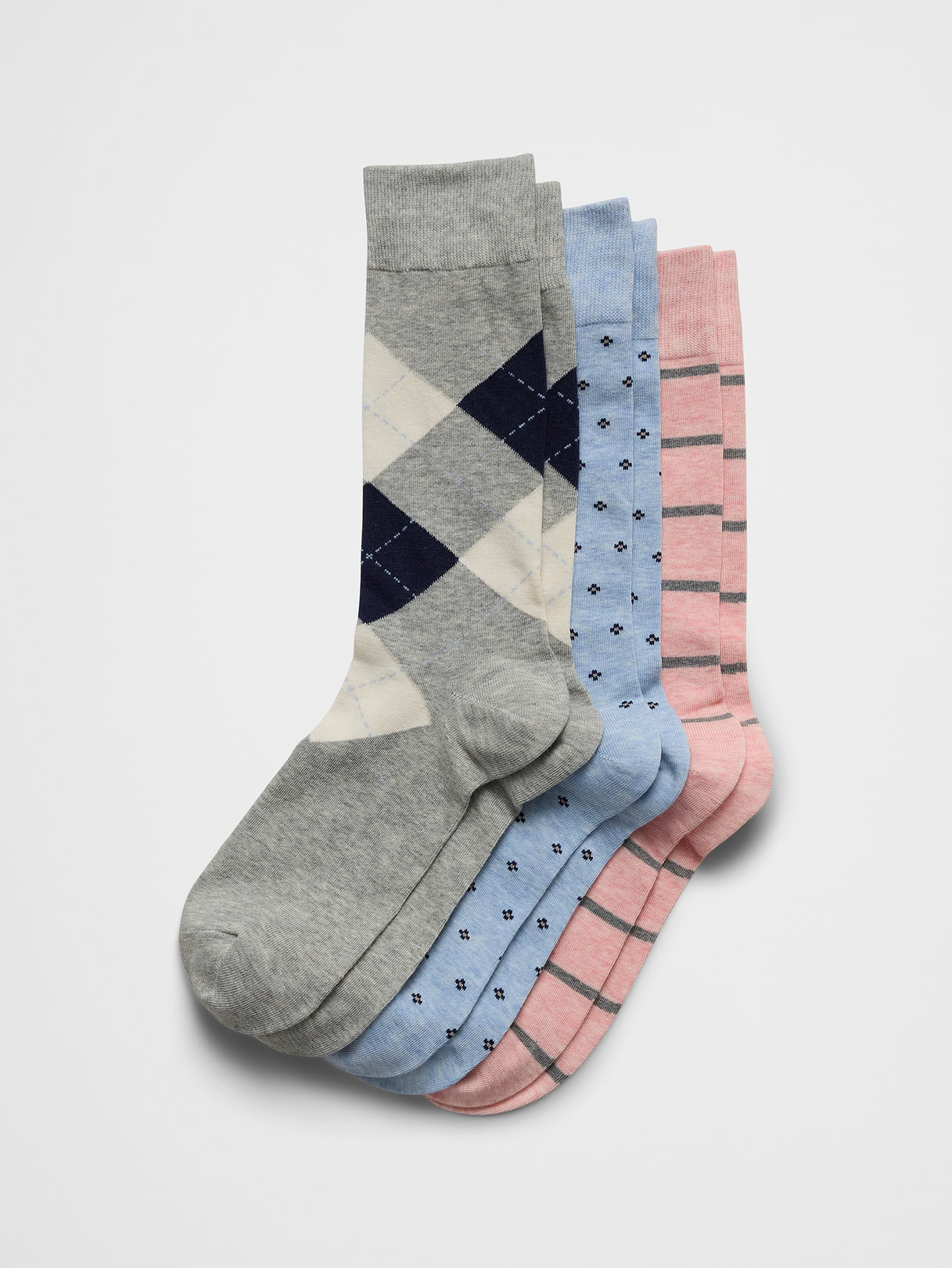 pink trouser sock (3 pack) pink trouser sock (3 pack)