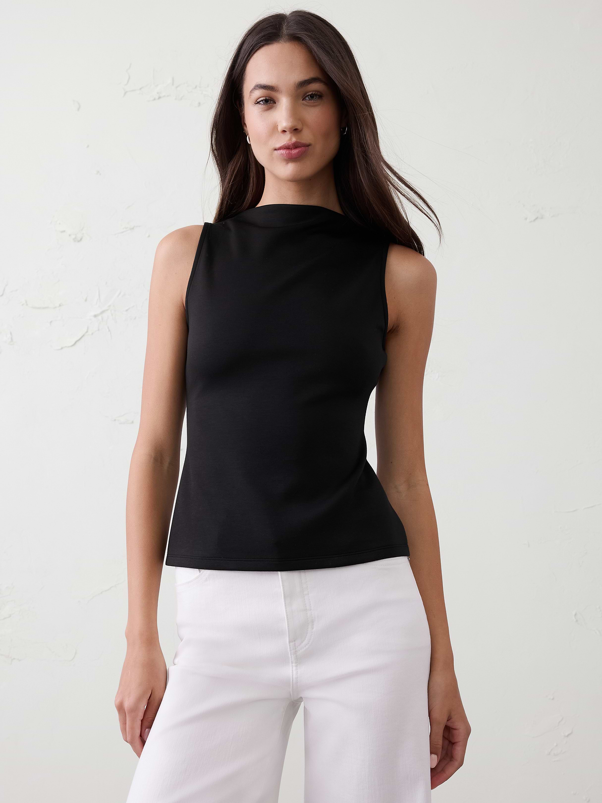 soft touch high neck top soft touch high neck top