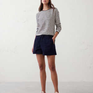 Витрина texture stitch tie back sweater