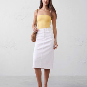 soft stretch tube top