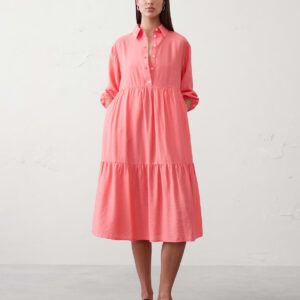 Витрина tiered midi shirtdress