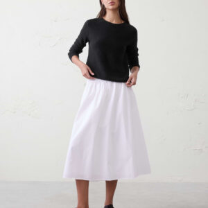 Витрина texture stitch tie back sweater