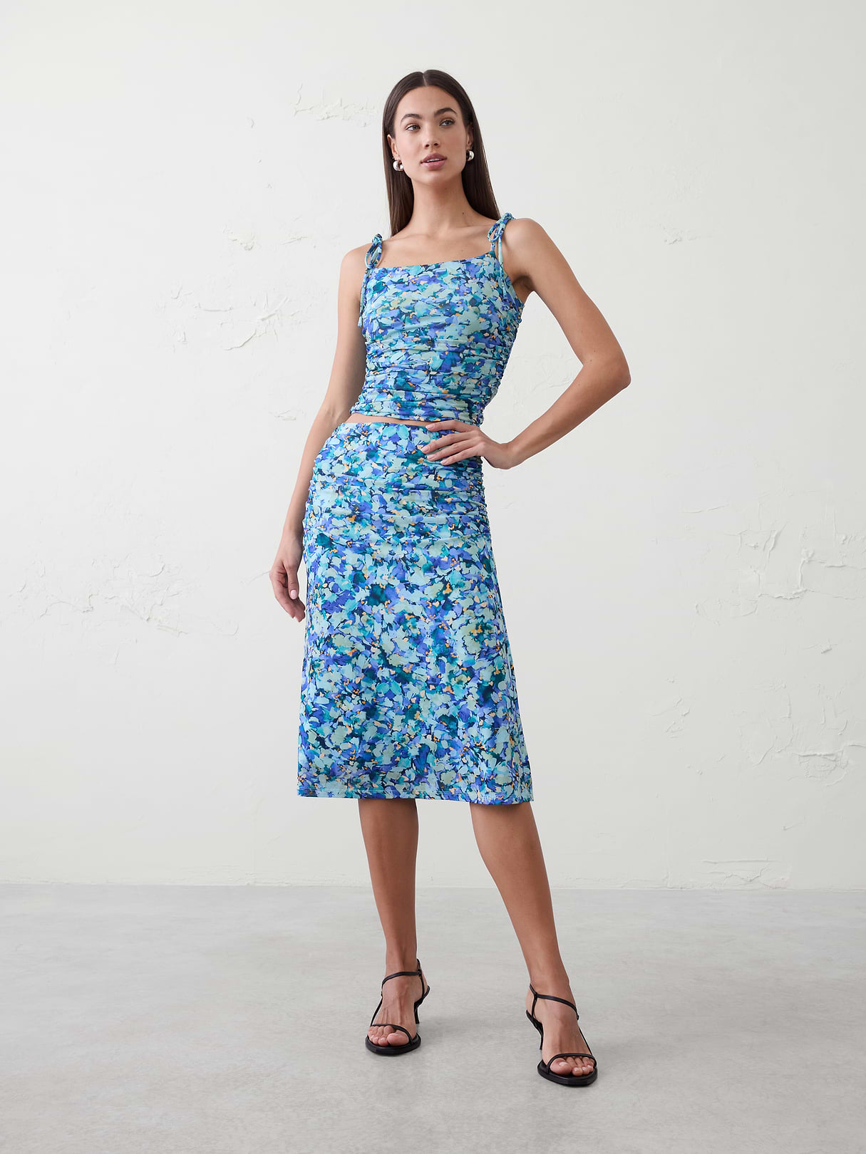 tie mesh camisole tie mesh camisole